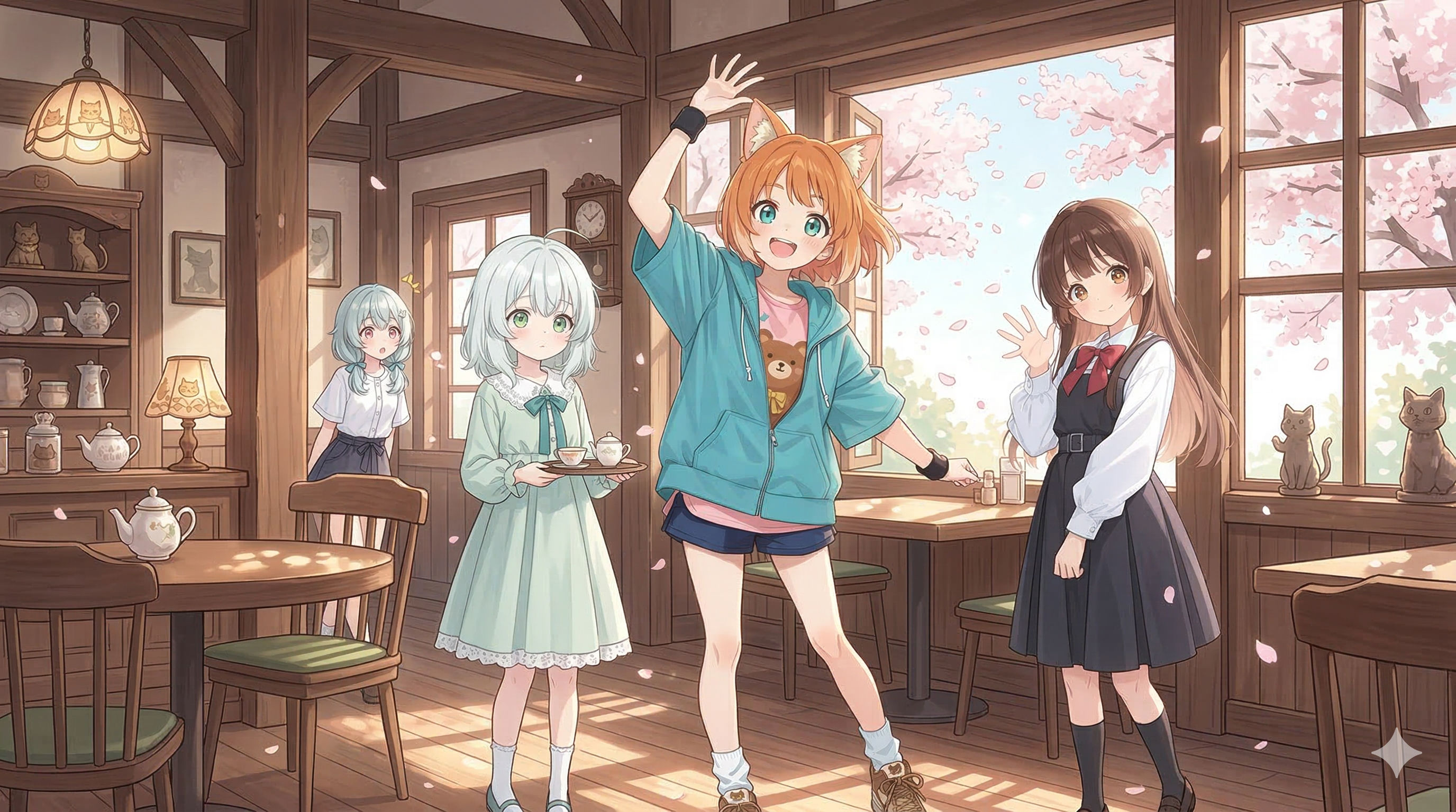 ねむねこ。— 喫茶ねこま屋とキャラクターたち